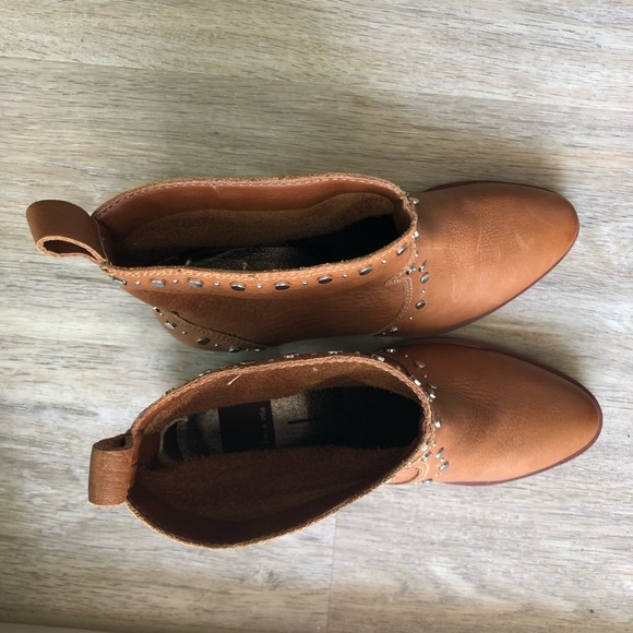Dolce Vita Tobin Studded Bootie Cognac Brown 6.5 - Picture 5 of 5